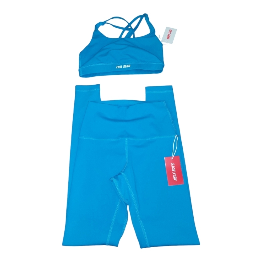💕Full send sports bra‎ and leggings bundle